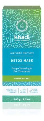 DETOX CABELLO KHADI MASCARILLA