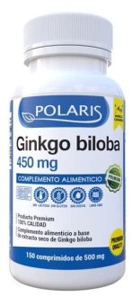 GINKGO BILOBA 450 MG 150 COMPRIMIDOS POLARIS