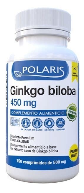 GINKGO BILOBA 450 MG 150 COMPRIMIDOS POLARIS