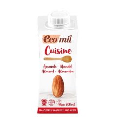 ECOMILK NATA DE ALMENDRA CUISINE 200 ML