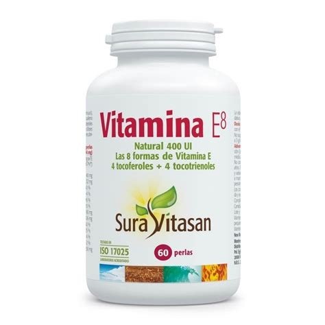 VITAMINA E NATURAL 400 UI 60 PERLAS SURAVITASAN