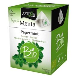 AFTER MINT INFUSION MENTA CHOCOLATE PIRAMIDES ARTEMIS BIO