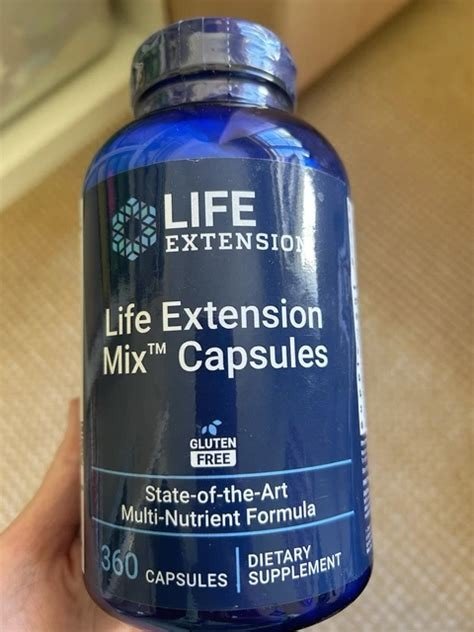 MIX CAPS.360 STATE-OFTHE-ART MULTI-NUTRIENT LIFE EXTENSION