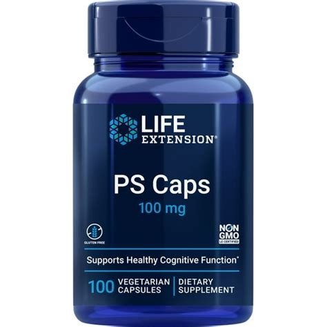 PS CAPS FOSFATILDISERINA 100MG LIFE EXTENSION 100 CAPSULAS