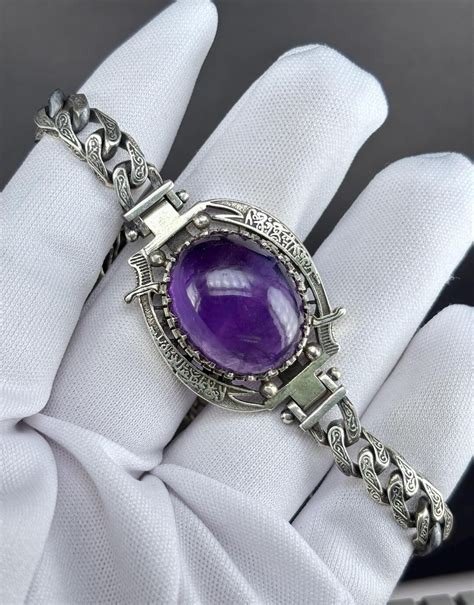 PULSERA CADENA AMATISTA ALURA