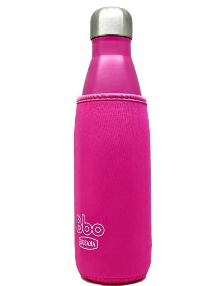 TERMO ACERO FUCSIA 500ML. BBO IRISANA