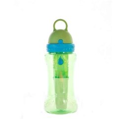 BOTELLA ENFRIA Y FILTRA VERDE IRISANA