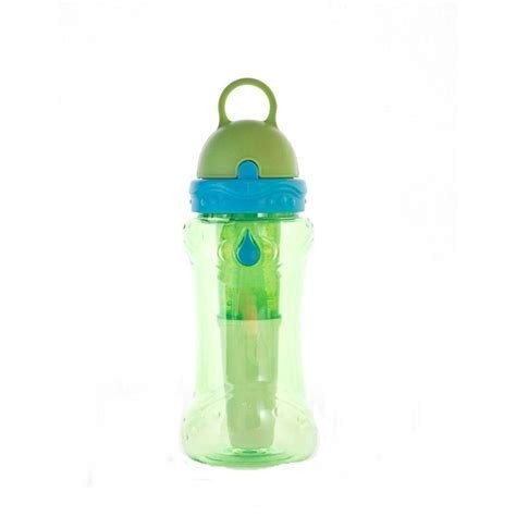 BOTELLA ENFRIA Y FILTRA VERDE IRISANA