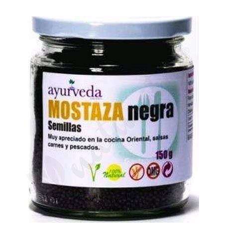 SEMILLAS DE MOSTAZA NEGRA 150 GRS AYURVEDA
