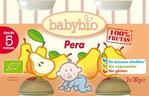 BABYBIO POTITOS PERA 2 UDS.