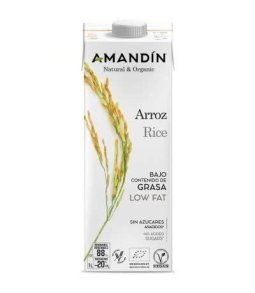 BEBIDA DE ARROZ SIN GLUTEN ECO AMANDIN