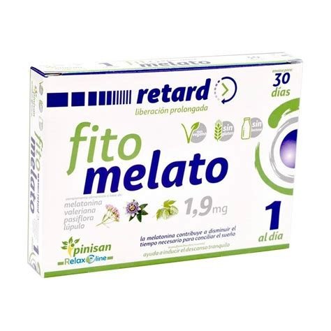 FITOMELATO RETARD 30 CAPSULAS PINISAN