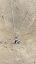 COLGANTE OJO TURCO PLATA