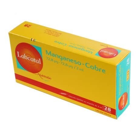 MANGANESO COBRE LABCATAL