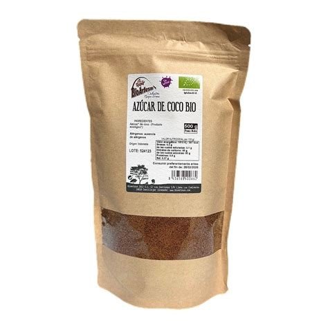 AZUCAR COCO 500GR BIOARTESA
