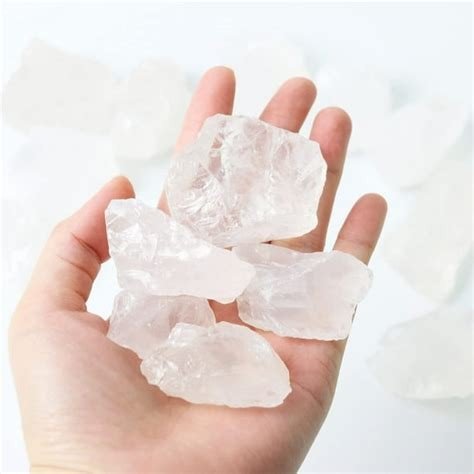CUARZO BLANCO PIEDRA TRANSPARENTE