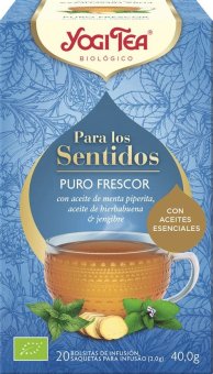 YOGI TEA PURO FRESCOR PARA LOS SENTIDOS YOGI TEA
