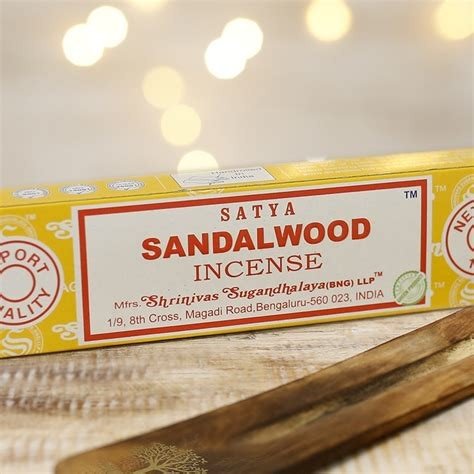 INCIENSO SANDALO SATYA 15GR