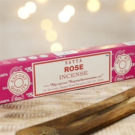 INCIENSO ROSA SATYA