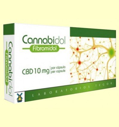 Cannabidol 10mg Fibromidol 40 Capsulas