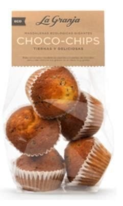 MAGDALENAS CHOCO CHIPS GIGANTES