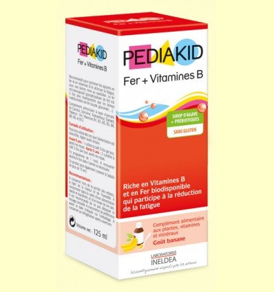 Pediakid Jarabe Hierro + Vitaminas B 125ml