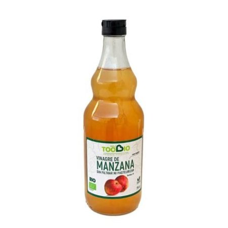 VINAGRE DE MANZANA ECO SIN FILTRAR TOO BIO 750ML