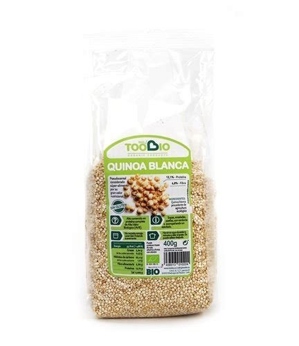 TOOBIO-QUINOA BLANCA BIO 400GR TOOBIO