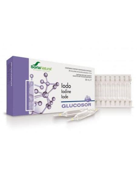 GLUCOSOR IODO 28 VIALES