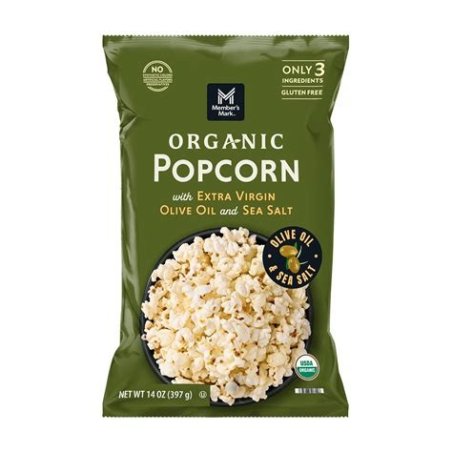 POPCORN ORGANICO Y SAL MARINA