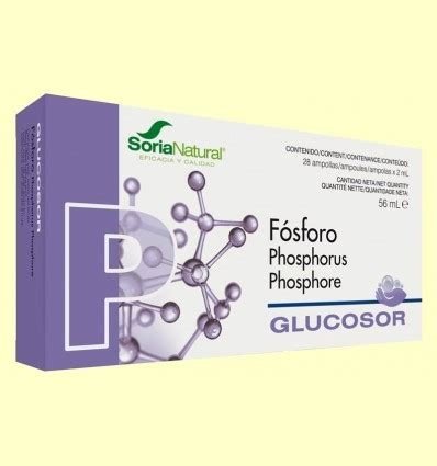 FOSFORO 20 AMPOLLAS SORIA NATURAL