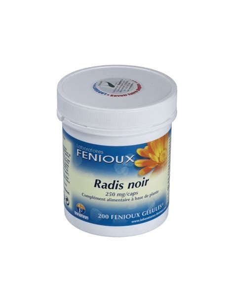 RABANO NEGRO 250MG FENIUX 200CAP