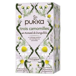 PUKKA TRES CAMOMILAS 20 BOLSAS BIO