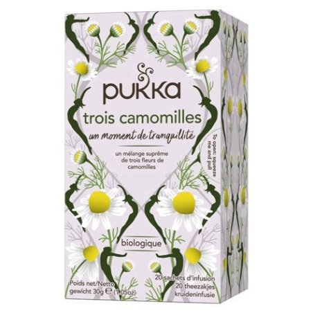 PUKKA TRES CAMOMILAS 20 BOLSAS BIO