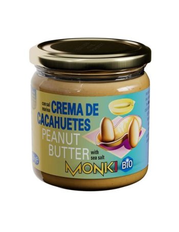 CREMA  CACAHUETE MONKI 330 GR