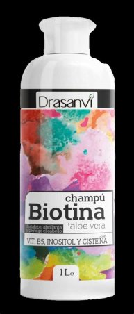 CHAMPU BIOTINA ALOE SEBORREGULADOR 1 LITRO DRASANVI