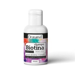 CHAMPU BIOTINA Y ALOE VERA SEBORREGULADOR DRASANVI  100 ML.
