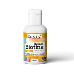 CHAMPU BIOTINA ALOE  FORTALECEDOR 100 ML.DRASANVI
