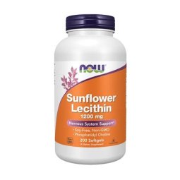 SUNFLOWER LECITHIN LECITINA GIRASOL 1200MG 200CAP