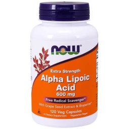 ALPHA LIPOIC ACID 600 MG NOW 120 CAPSULAS