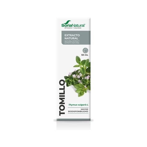 EXTRACTO TOMILLO 50 ML SORIA NATURAL