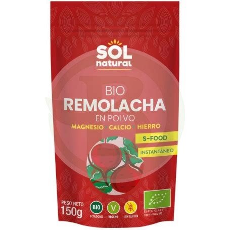 REMOLACHA ROJA EN POLVO SOL NATURAL