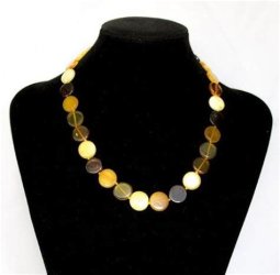 COLLAR AMBAR 45 CM GEMAS