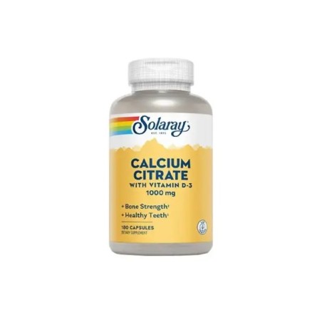 CITRATO CALCIO + D3 90 CAPSULAS SOLARAY