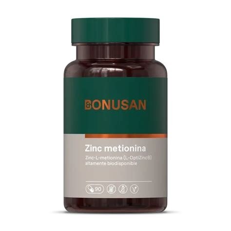 ZINCMETIONINA 15 MG 90 CAPSULAS BONUSAN