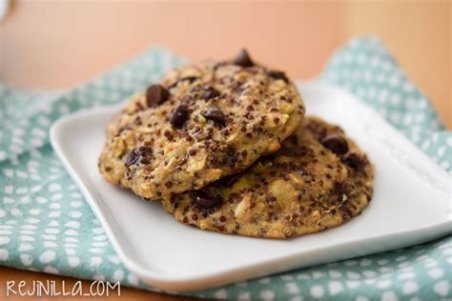GALLETAS DE QUINOA CON PEPITAS DE CHOCOLATE