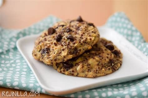 GALLETAS DE QUINOA CON PEPITAS DE CHOCOLATE