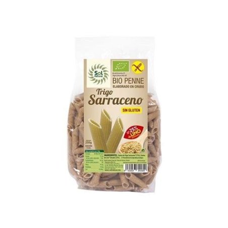 BIO PENNE MACARRONES TRIGO SARRACENO LINO SIN GLUTEN 250GR