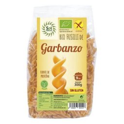 FUSILLI GARBANZO S/G 300GR SOL NATURAL