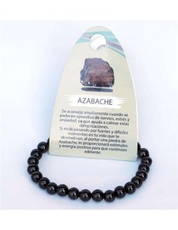 AZABACHE PLANA PULSERA